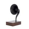 Modello Fonografo Retro Verticale Lusso Moderno Disco in Vinile Nero Ornamenti Creativi in Cristallo Decorazione Scrivania Studio Oggetti di Scena per Foto Nuovo