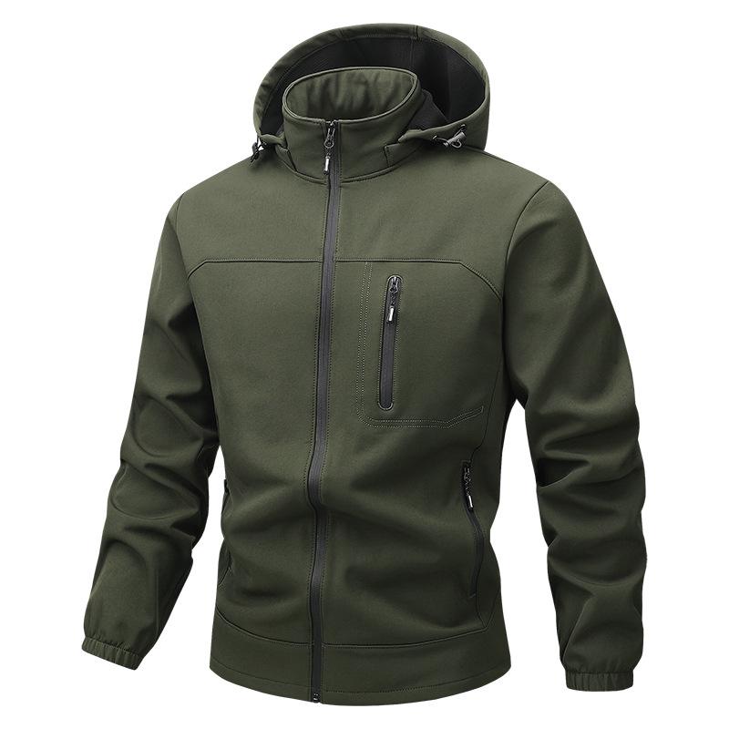 Herren Quick-Dry Outdoor Wander- & Bergsteiganzug - Zweiteiliges Set mit Langarmjacke & Hose für Frühling & Herbst