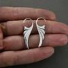 Chic Angle Wing Design Drop Earrings for Women Minimalist Silver Color/Gold Color Feather Dangle Earrings Fashion Jewelry