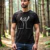 2026 Νέο Balum La Linea Αστείο T-shirt με Γραφικό Print Ανδρικά και Γυναικεία Μπλουζάκια Κοντομάνικα Ανδρικά Βαμβακερά T-shirts