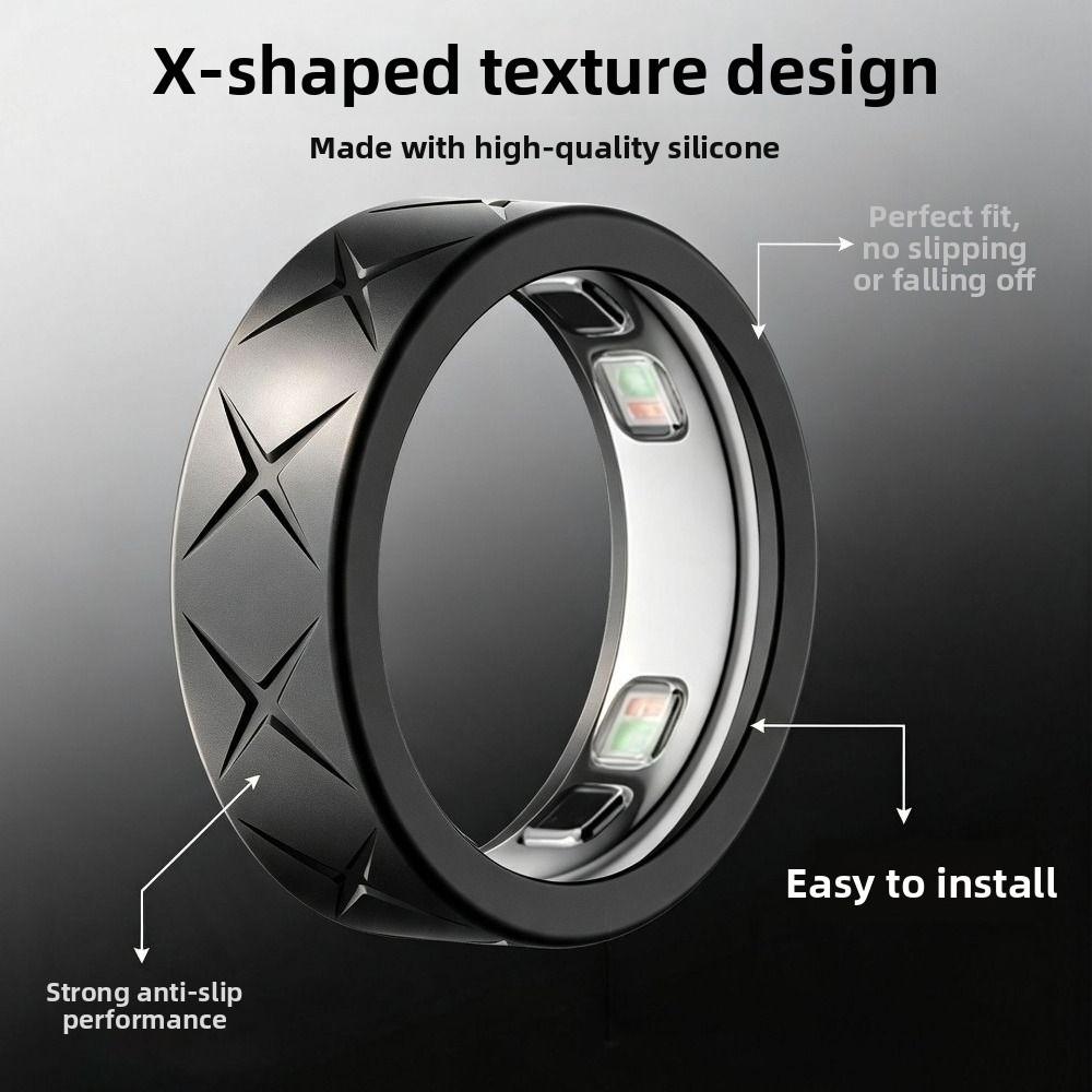 Silicone Ring Cover Anti Fall Ring Protector for Oura Ring 5 Smart Ring Accessories