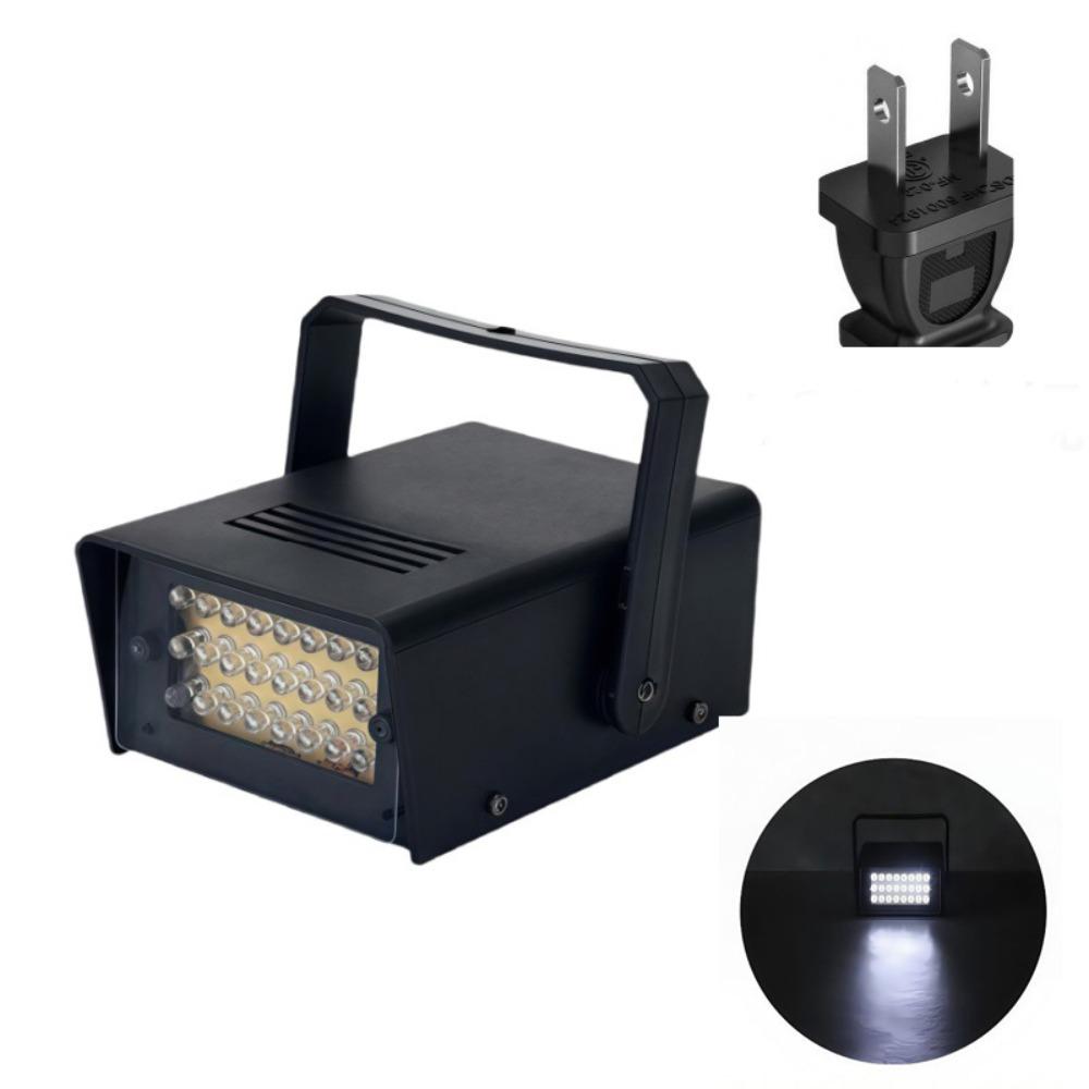 Professional 24LED LED Strobe Light Super Bright Adjustable Flash Stage Light Strobe Party Lights Stage Shows