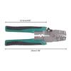 Conectores Elétricos Terminais de Fio em Forma de U em Forma de O 0,5-4MM Terminais Cabo Terminal Pontas de Fio com Conjunto de Alicates de Crimpagem
