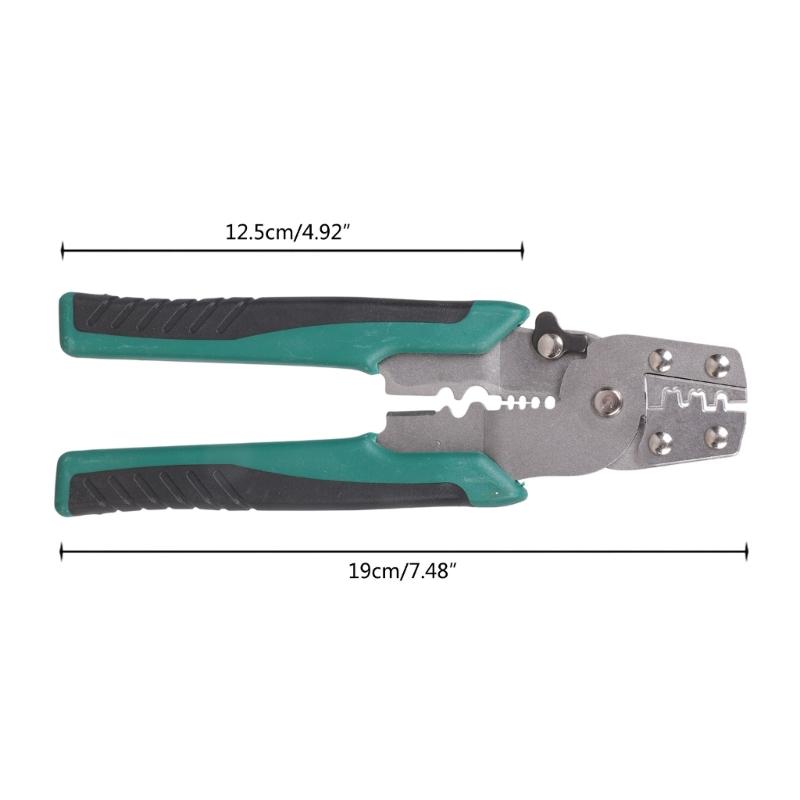 Conectores Elétricos Terminais de Fio em Forma de U em Forma de O 0,5-4MM Terminais Cabo Terminal Pontas de Fio com Conjunto de Alicates de Crimpagem