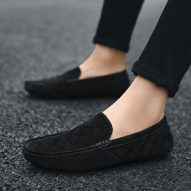 Men’s Moccasins Penny Wildsmith Loafer Driving Gommino Comfort Flats Casual Slip-ons Plus Size Suede Shoes for Men Over Sized