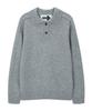 Maison Master Button Collared Cardigan Brown
