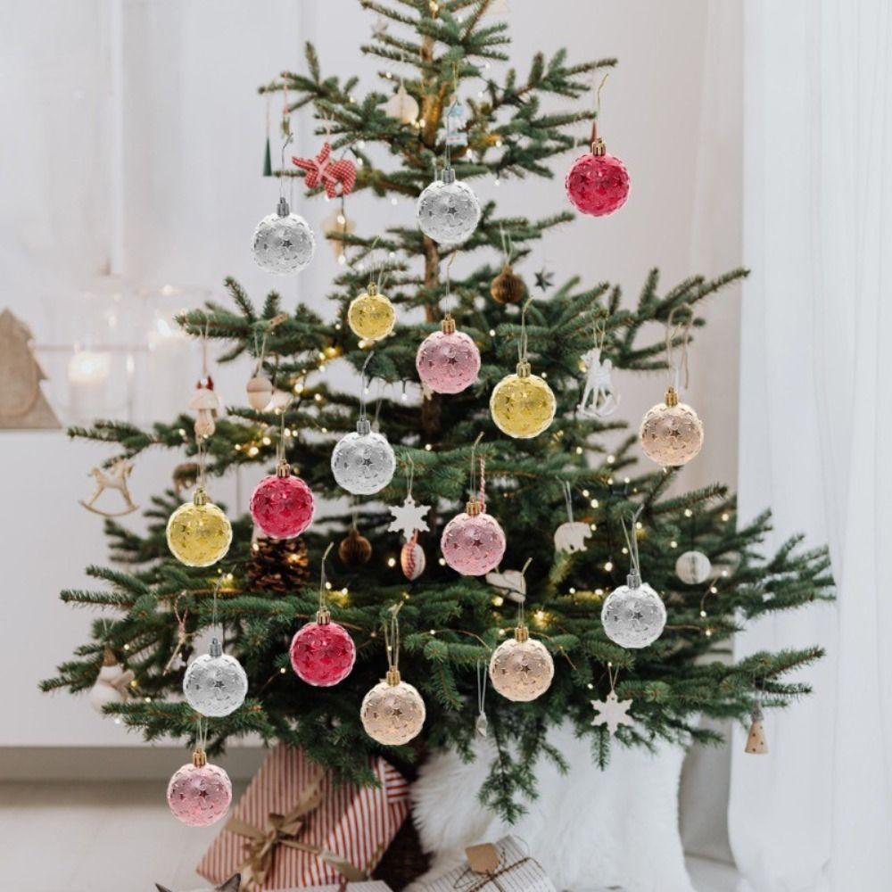 Christmas Gift Christmas Decoration Ball Electroplated Xmas Tree Hanging Ornaments