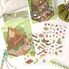 Yuezhen 3D Creative Memoir Stickers: DIY Scenery & Children's Stereo Stickers