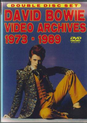 DVD DAVID BOWIE - Video Archives 1973-1989 FSVD2651 FOOTOMP Non Japan Music Video Used