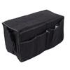 Sofa Arm Organizer 14 Pockets Multifunctional Peach Skin Fabric Couch Armchair Bedside Storage Pocket