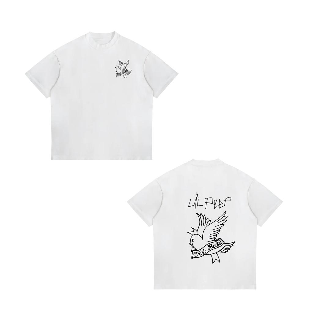Rapper Lil Peep Hell Boy Graphic TShirt Unisexs Cool Hip Hop Fashion TShirts Unisex Women Cotton Oversized Tee Shirt Streetwear