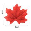 100 Pcs Fall Fake Silk Leaves Wedding Favor Autumn Maple Leaf Wedding Decoration
