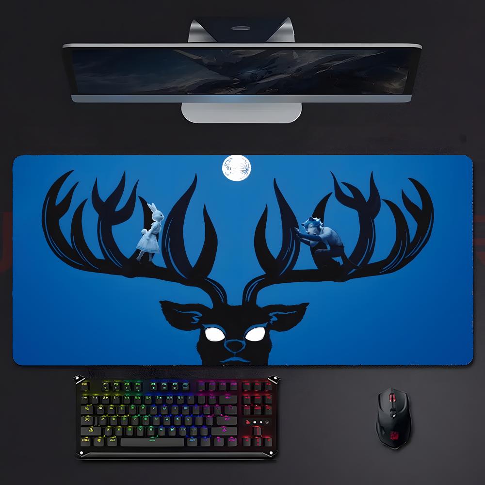 Cute Warm Anime BBeastars Mouse Pad Mousepad Large Gaming Lockedge Thickened Pc Table Desk Mat