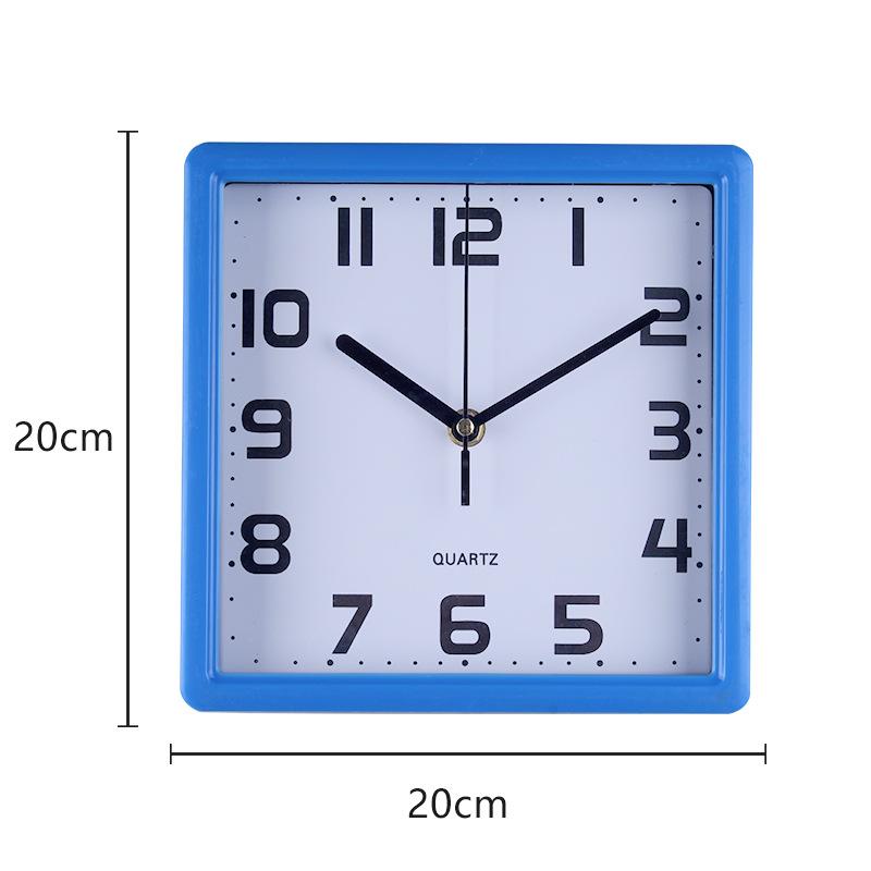 Electronic Wall Clock Living Room Clock Modern Silent Wall Clock Simple Fashion Travel Time Accurate Font Clear Quartz Clock