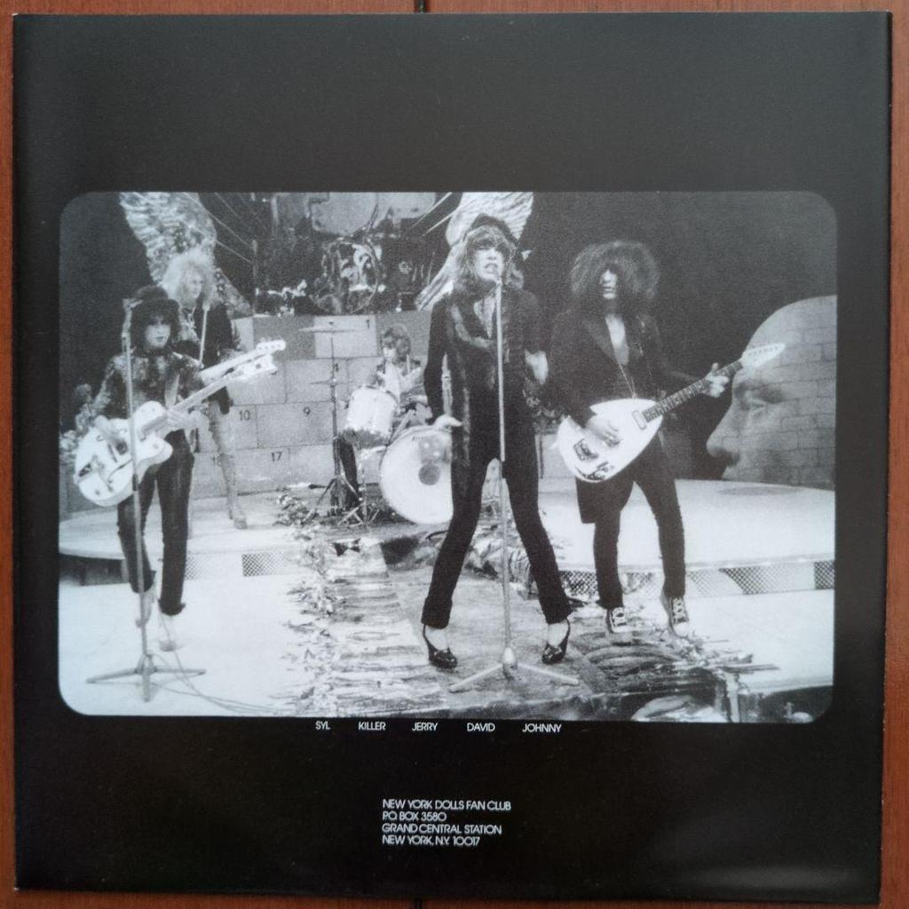 [USED] Bonus DU obi paper jacket New York Dolls / In Too Much