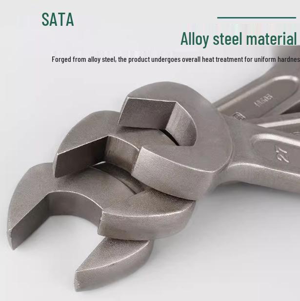 SATA Shida Tools Striking Open-End Wrench Set: Models 48603, 48604, 48605, 48607, 48609, 48610