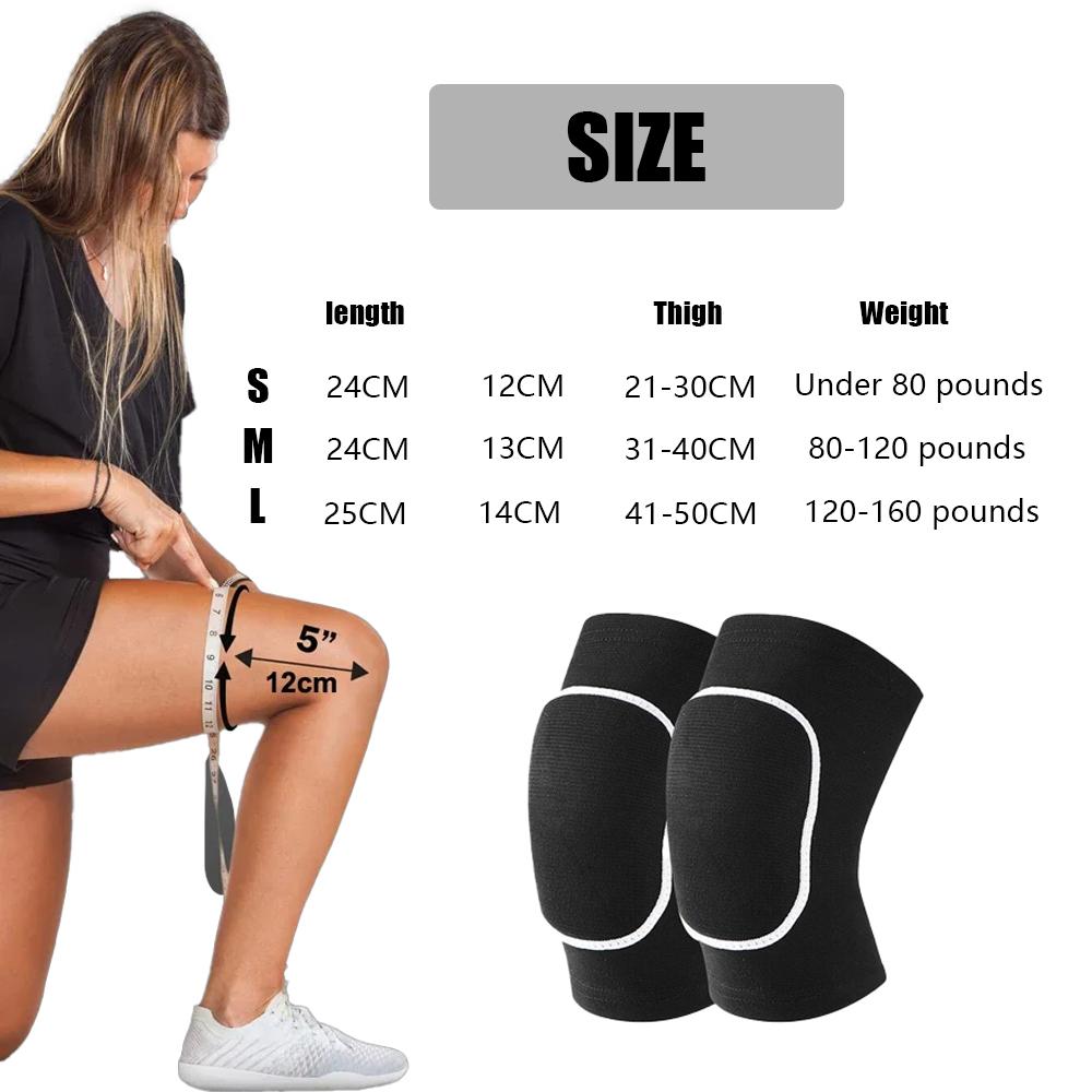 1Pair Sports Knee Pads For Men Women Knees Protective,Knee Braces For Dance Yoga Volleyball Football Running Cycling Tennis