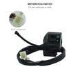 Black Universal Aluminum 7/8" 22MM Motorcycle Switch Handlebar Motorbike Horn Turn Signal Headlight Control Buttons