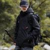 Unisex 3-in-1 Detachable Outdoor Jacket Set: Windproof, Rainproof, Wear-Resistant