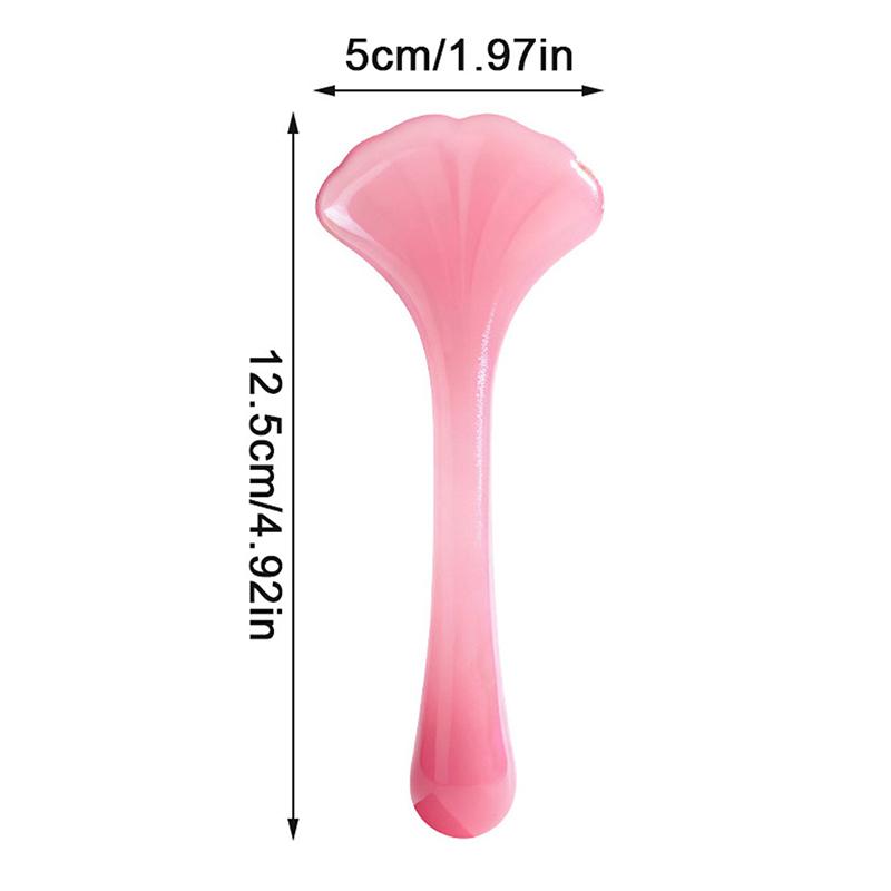 Ginkgo Shape Resin Face Gua Sha Board Gua Sha Massage Board For Face Firm Skin Care Gua Sha Spa Physical Therapy Beauty Product