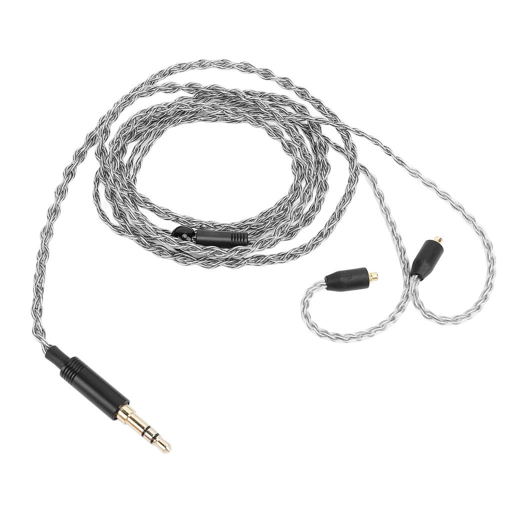 Upgraded Earphone Cable 3.5mm To MMCX Silver Plated Copper Loseless Replacement Headphone Cable for SE215 SE315 SE425