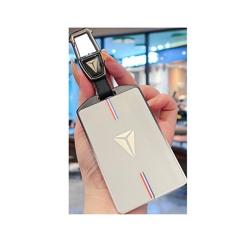 Compatible Dark Blue Card Key Case for Changan SL03\S07\L07\G 318.