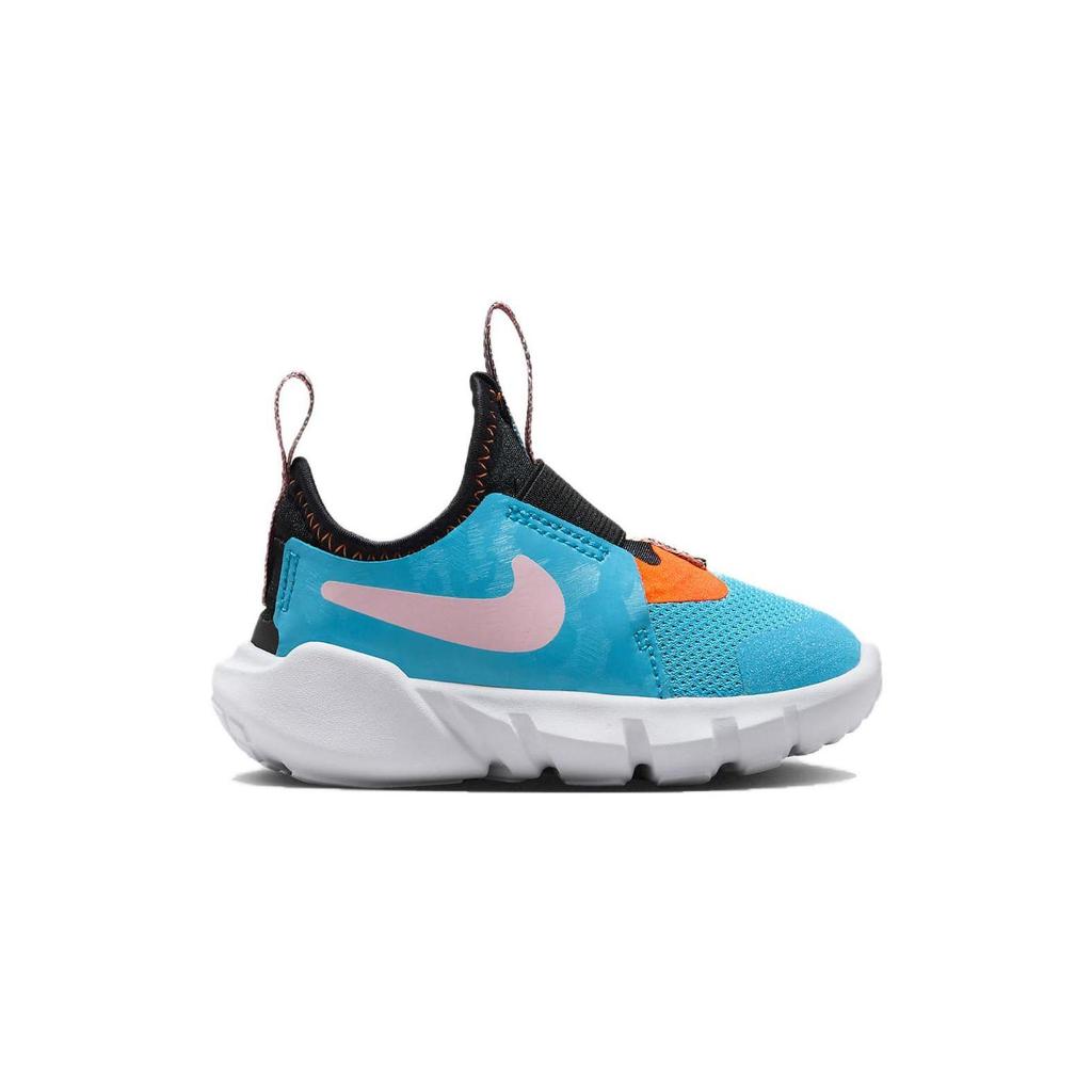 Nike Flex Runner 2 Lil Toddler's Blue Lightning Black White Total Orange FV6667-400