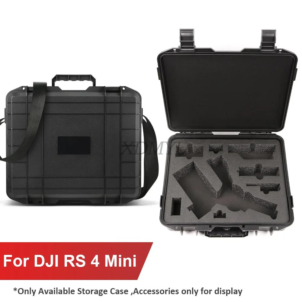 Safety Protective Explosion proof Case Large Capacity Suitcase Hard Shell Box For DJI RS 4 Mini Handheld Stabilizer Accessories