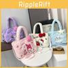 Nouveau Sac à Main Cartoon pour Enfants Sac Bandoulière Simple Épaule Fille Kurumi Populaire Sac en Peluche Cartoon Coréen