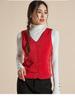 Haosangyuan Warm Mulberry Silk Embroidered Vest for Autumn and Winter