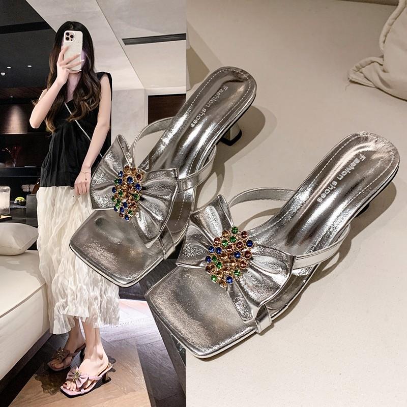 Fashion House Slippers Platform Shoes Luxury Slides Cover Toe Rubber Soft Summer Designer Scandals Casual Fashion Leisure Cover Toe Shoe