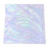 Iridescent  Organza Fabric, 59 Inch Wide Holographic Sheer Gauze, Lightweight Organza for Wedding & Halloween Decor, Photography Backdrop, DIY Dress