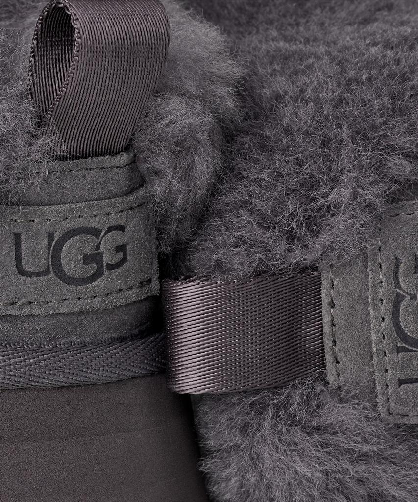 Ugg [Women] Wool Collar Ankle Slippers (Tazel) - Obsidian / 1171393-Obs