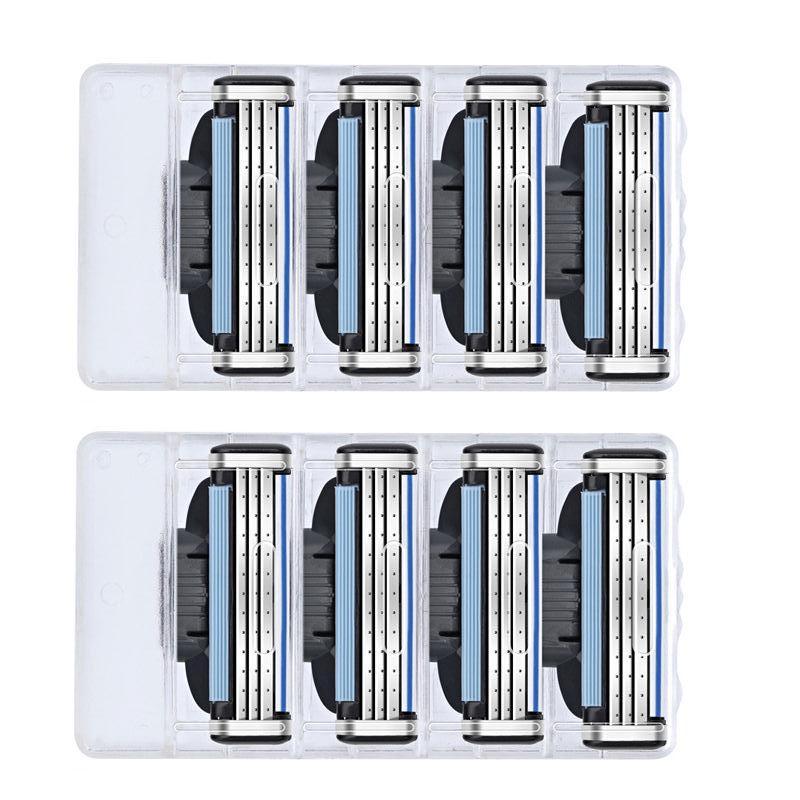 New 8Pcs/lot Razor Blades for  Mache 3 Machine Shaving Razor Blade for Men Face Care