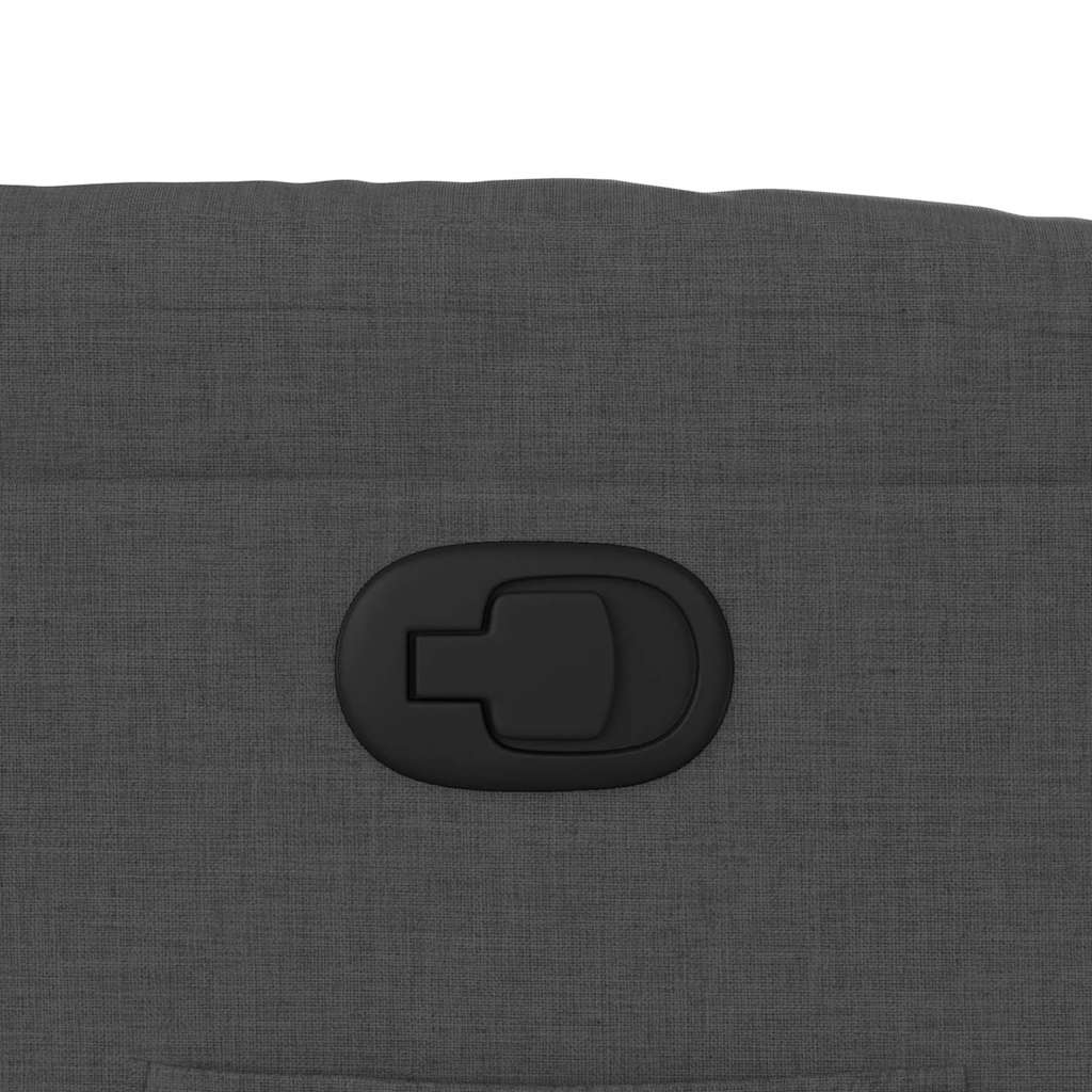 Relaxation Armchair Dark Grey Fabric