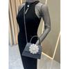 New Fashion Women Bag,Vintage Rhinestone Chain Square Bag,Diamond Handbag Crossbody Evening Bag