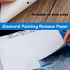 50/100/200Pcs Dustproof Double-Sided Release Paper Diamond Art Tool  DIY Diamond Painting