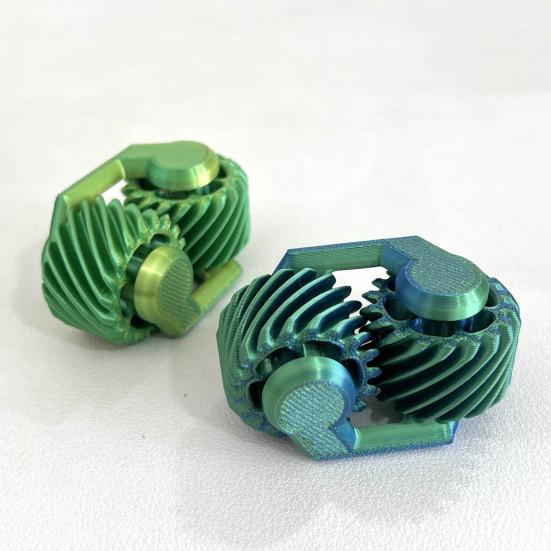 Brinquedo Fidget Spinner Impresso em 3D Alívio de Estresse Ansiedade Giratório de Engrenagens Brinquedos Sensoriais Portátil para Viagem Melhora o Foco Brinquedo Fidget de Engrenagens para Escritório