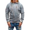 Men's Hoodies Sweatshirts Personality Side Zipper Pullover For Male Cationic Floral Velvet Hoodie Sweatshirt