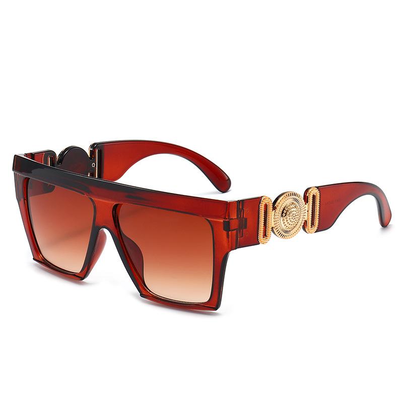 Oversize Square Sunglasses Women Fashion New Vintage Big Frame Shades Men Sun Glasses Uv400 Eyewear