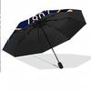 8 Rib Auto Folding Umbrella Fenerbahçe FC Print Custom Name Text Portable Rain Gear