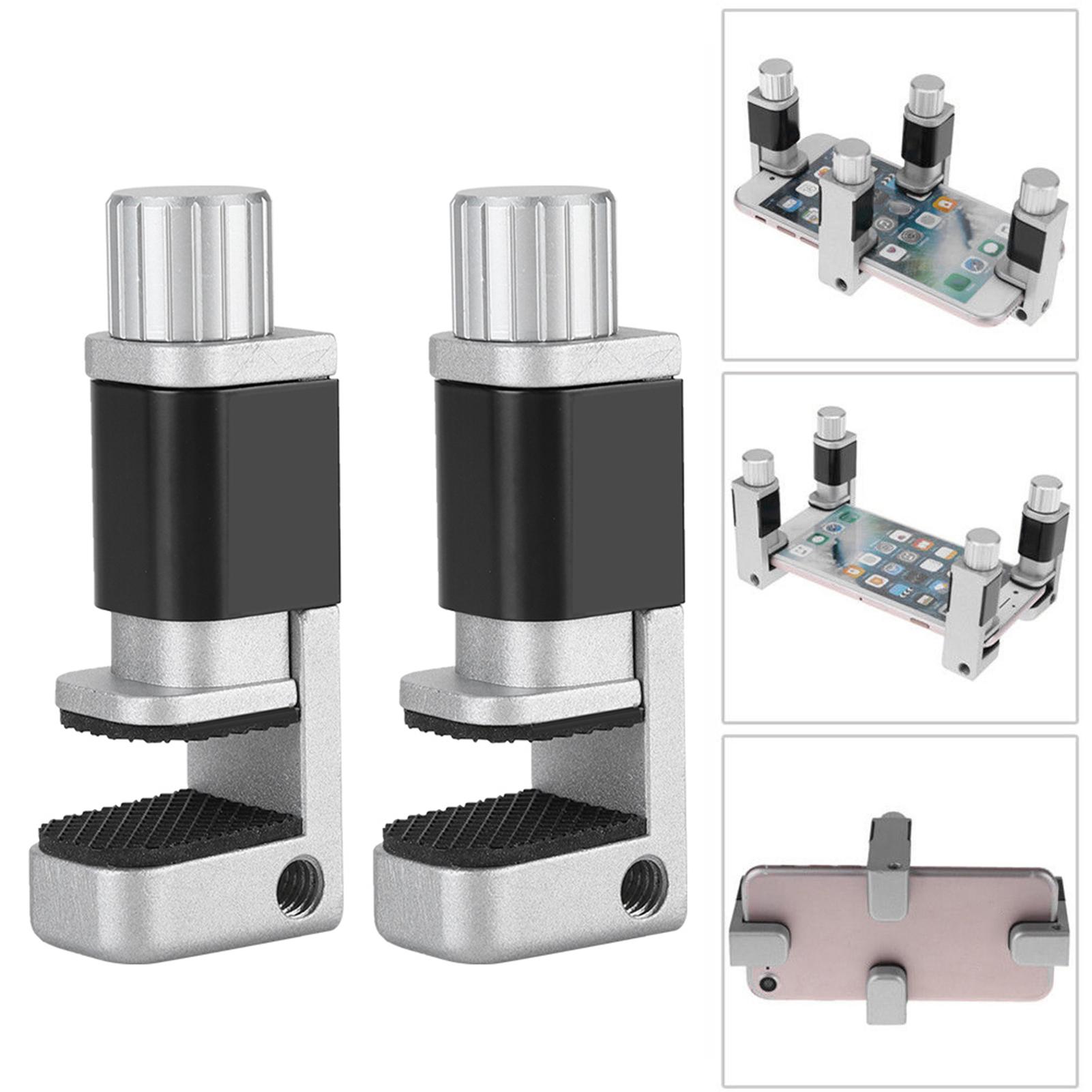 

2Pcs Adjustable Clip Fixture LCD Screen Fastening Securing Clip Clamp Phone Tablet Repair Tool