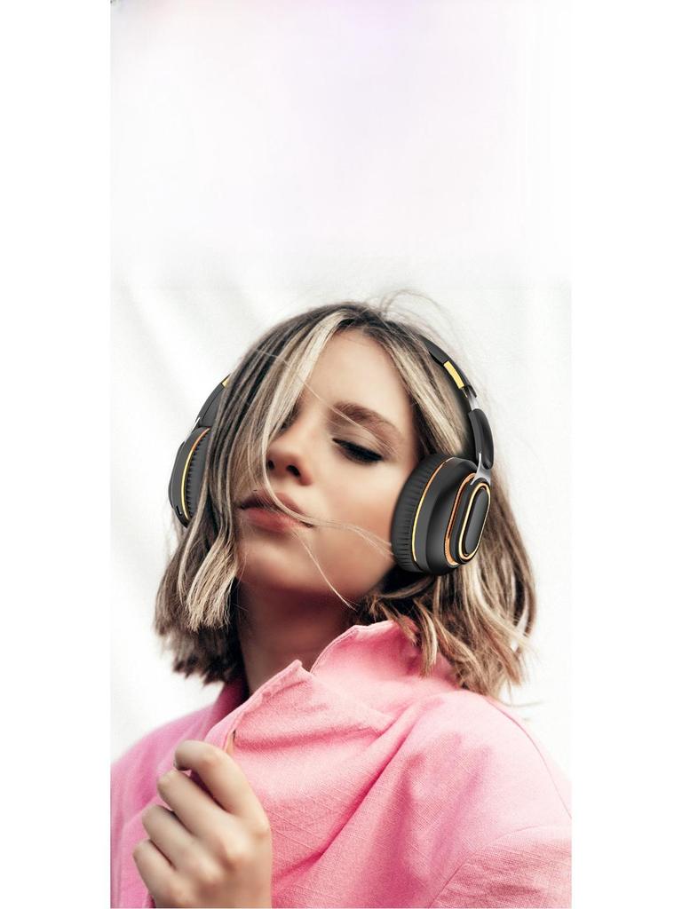 H7 Cross-Border Head-Mounted Wireless Bluetooth Headset with Card Folding and Heavy Bass for Gaming and Sports