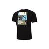 PUMA T Shirts Men's Black Crew Neck Moderate Straight Fit 536926-01