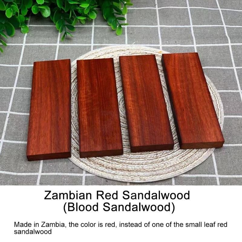 DIY Střenky na nože Střenky na nože, Polotovar rukojeti Exotické střenky na nože Dřevo 12x4x1cm Materiál pro výrobce nožů