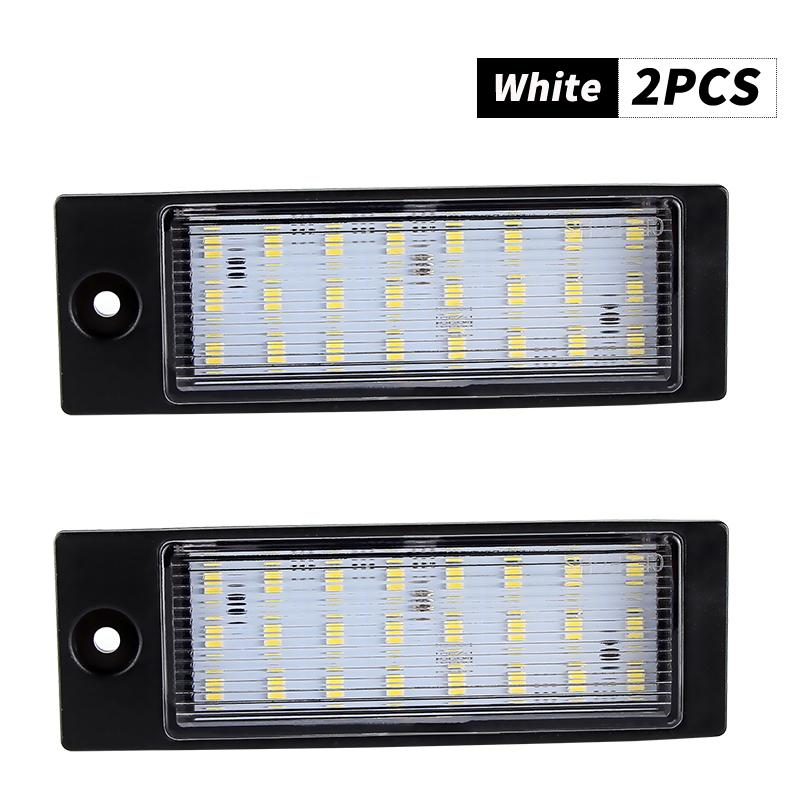 

2PCS White Led Number Plate Lights For Kia Forte 2019-2026 Niro Niro EV 2026-up Ceed SW type CD 2018-up XCeed 2019-up Tag Light