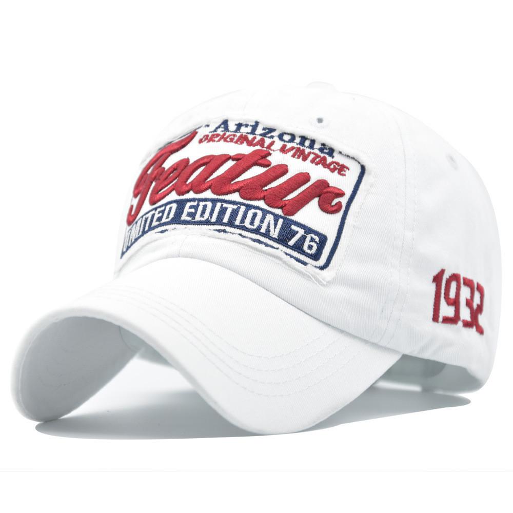 Baseball Cap Embroidered Ball Cap Outdoor Visor Made Of Cotton Material Stylish