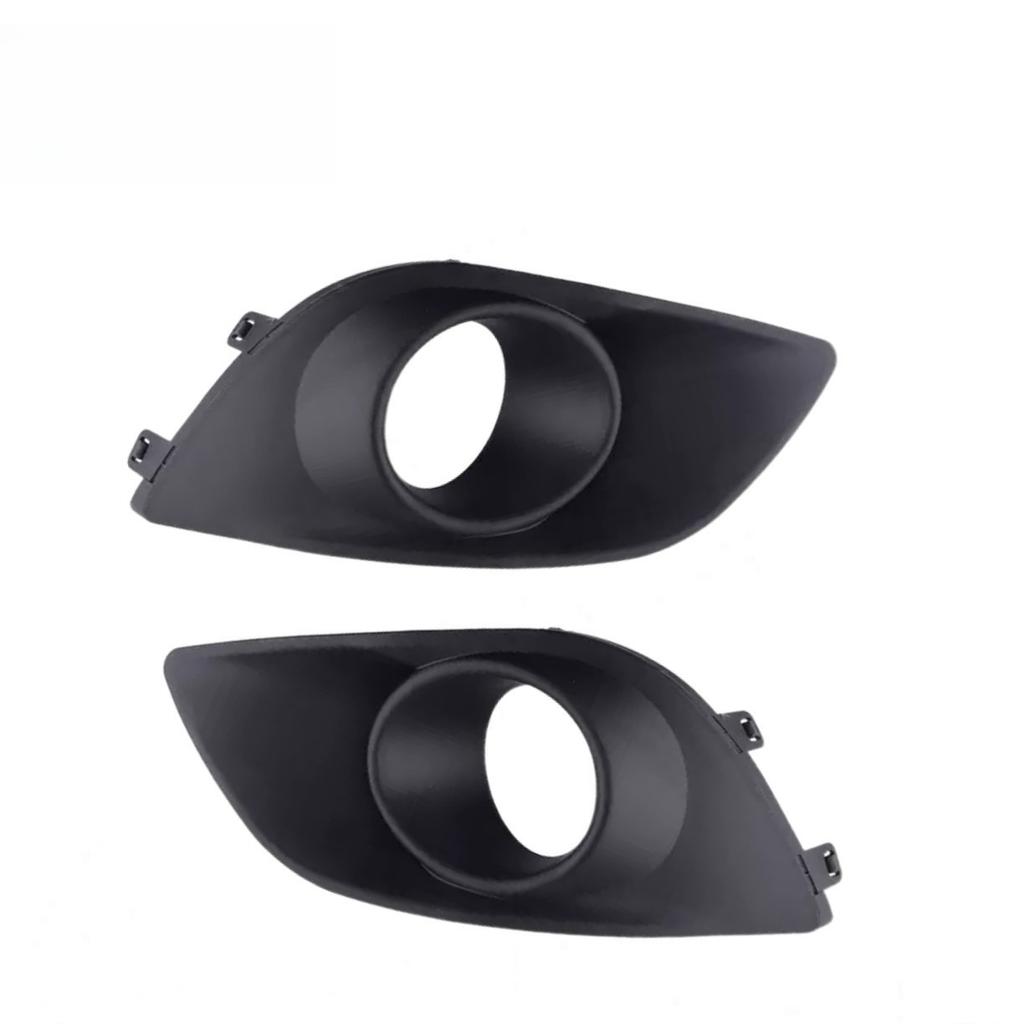1 Pair Front Left Right Side Fog Light Bezel Frame Cover Fit for Suzuki Swift 2011 2012 2013 2014 2015 2016 2017 Black Plastic