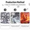 Phoenix Pearl Painting Kit Painting Art Handmade Diy Home Decoration Painting