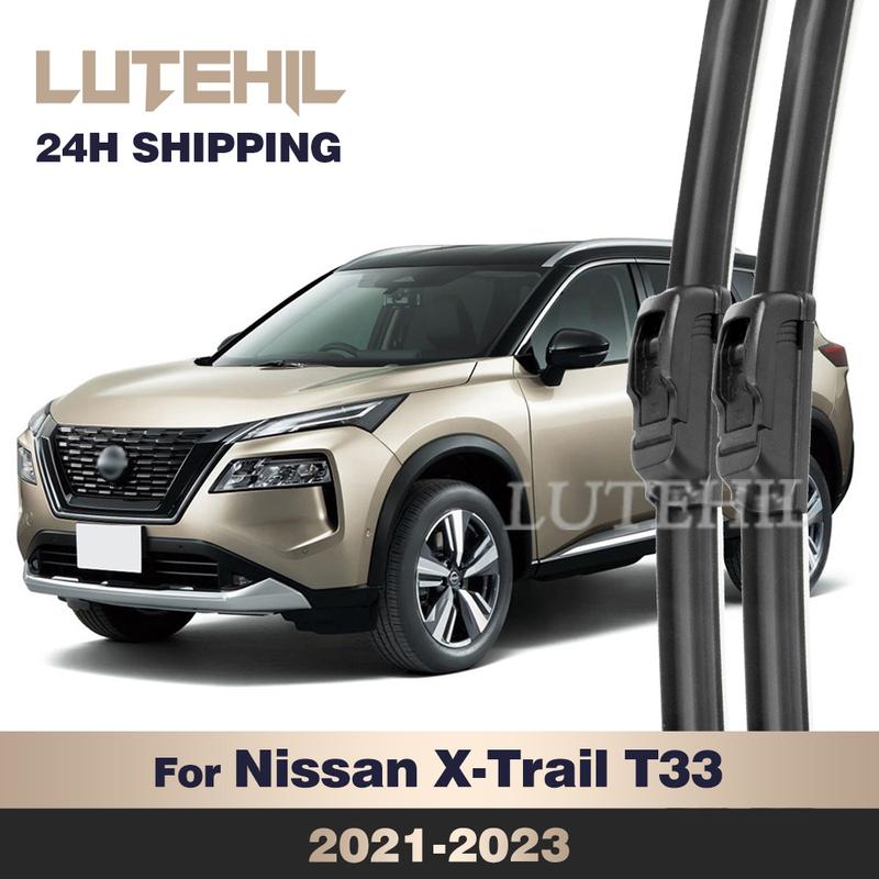For Nissan X-Trail T33 - Wiper Front Wiper Blades Windshield Windscreen Window Brush 26 +17 Nissan X-Trail T33